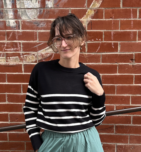 Milo - Tunique rayée à manches longues