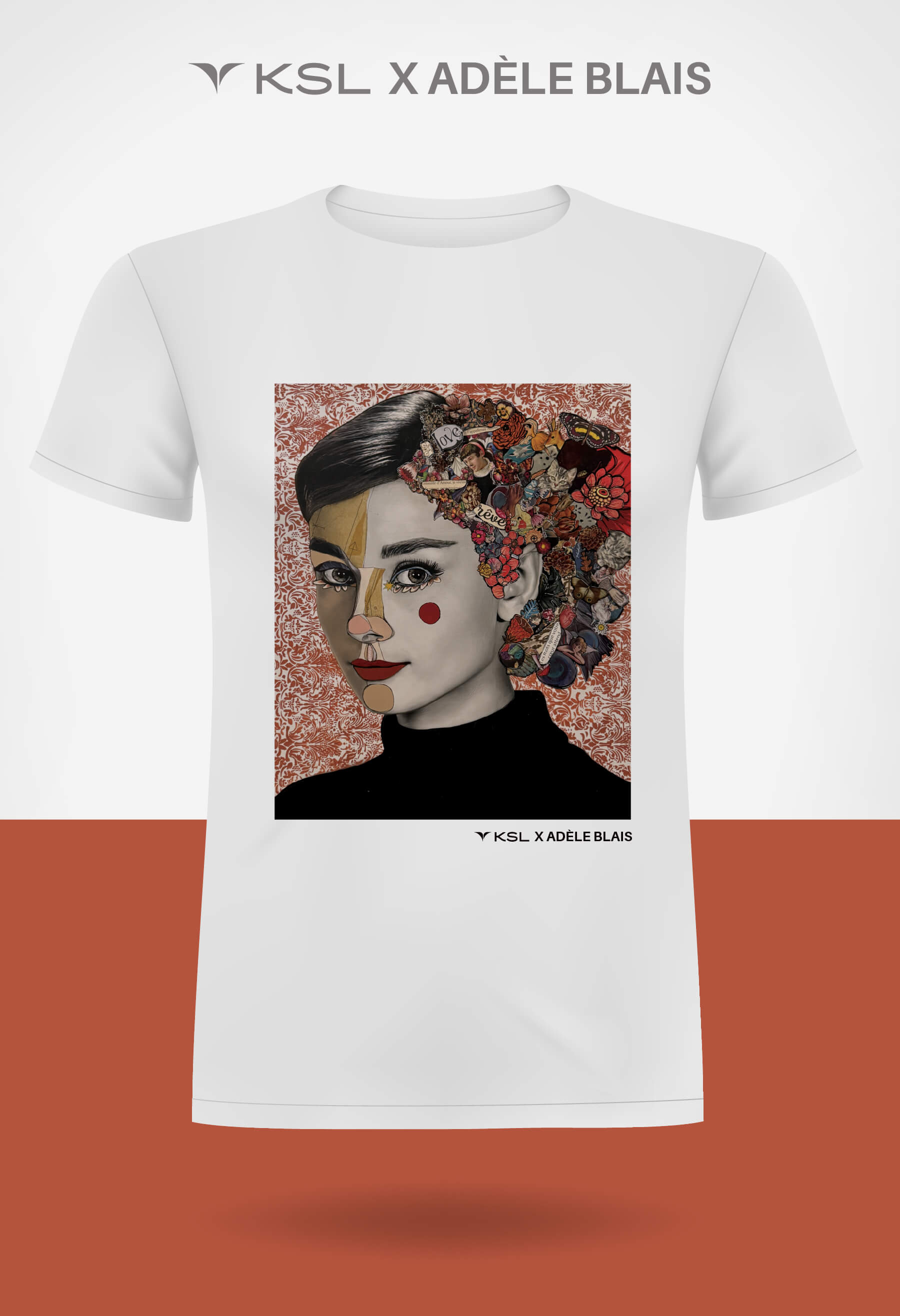 KSL X Adèle Blais : une collaboration inspirante pour le projet FORTES et ses chandails Idola mettant en lumière des femmes qui ont marqué l'histoire, dont Audrey Hepburn