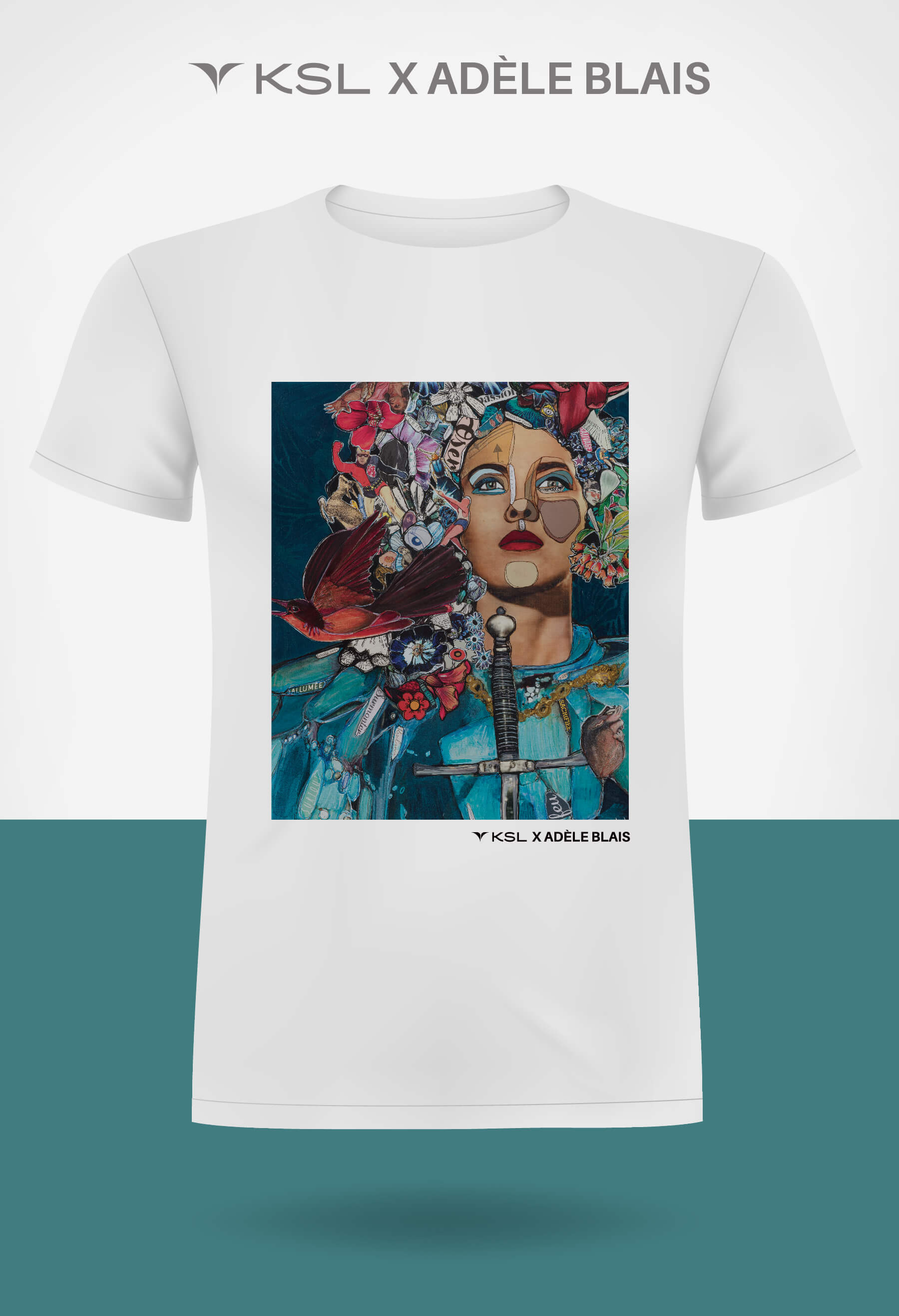 KSL X Adèle Blais : une collaboration inspirante pour le projet FORTES et ses chandails Idola mettant en lumière des femmes qui ont marqué l'histoire, dont Jeanne d'Arc