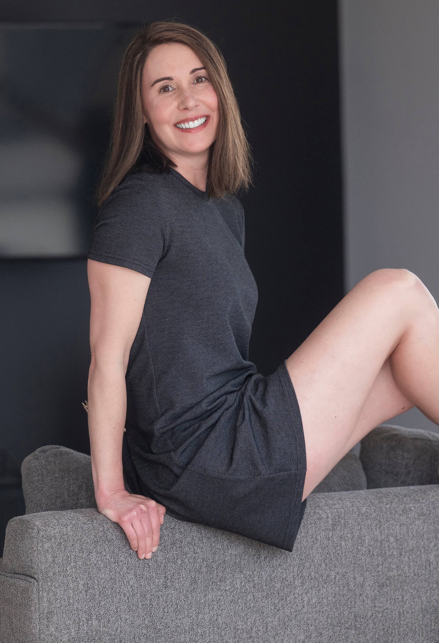 Béa - Robe à manches courtes