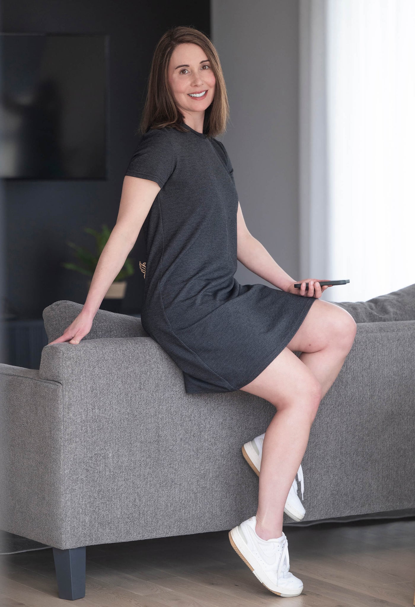 Béa - Robe à manches courtes