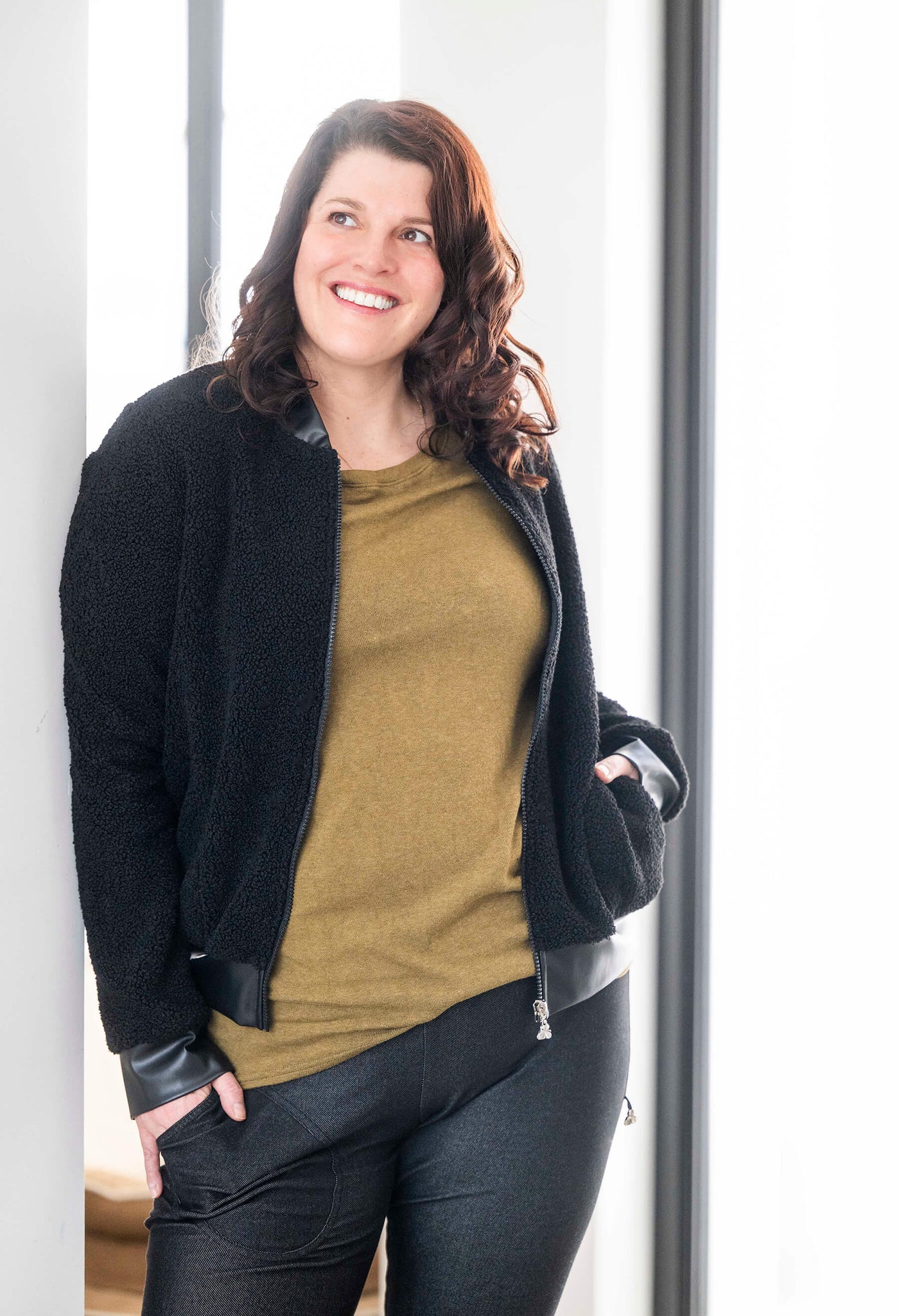 Rose-Marie - chandail fluide et ample à manches dolman