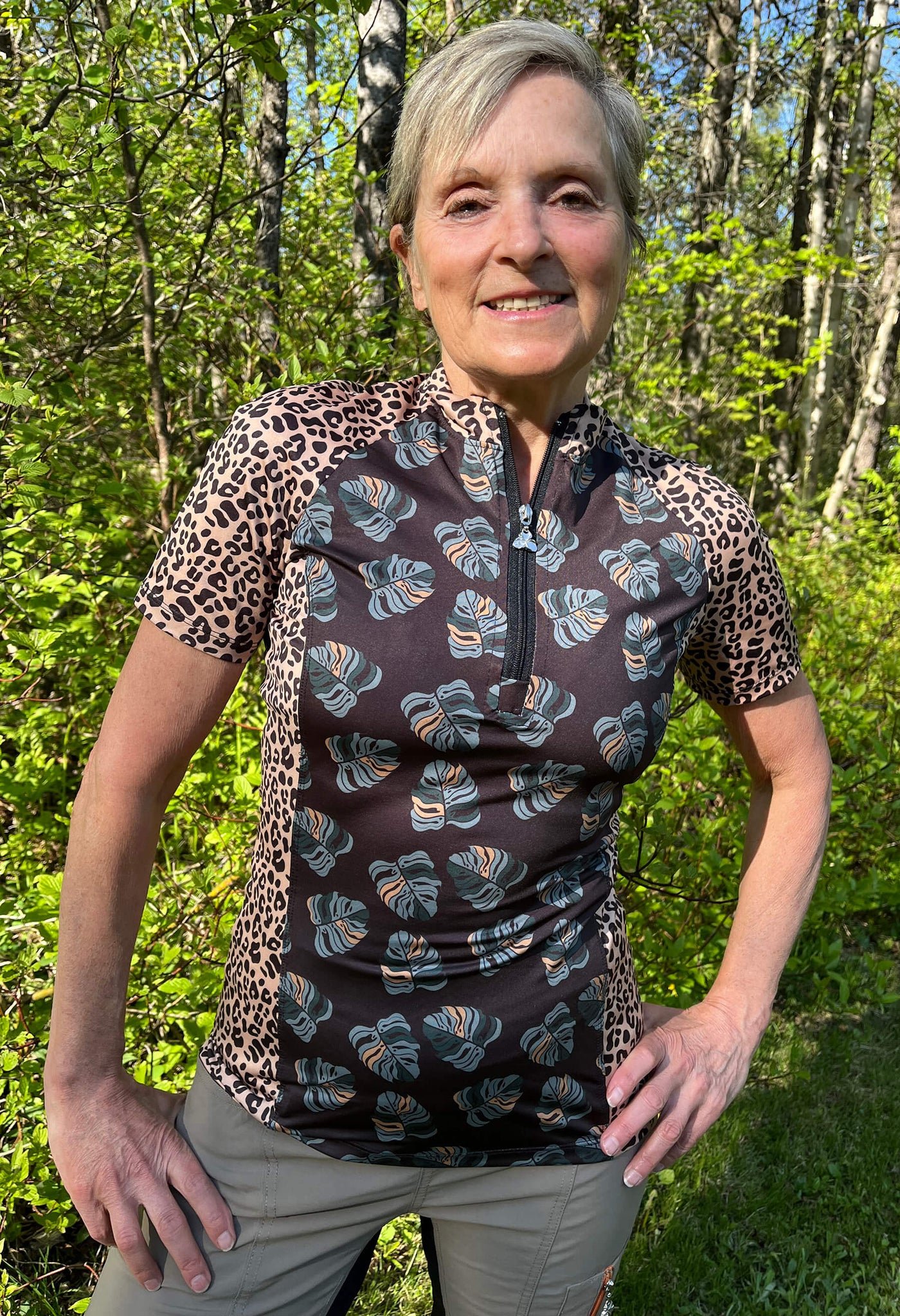 Kary - maillot de vélo - collection Férocia