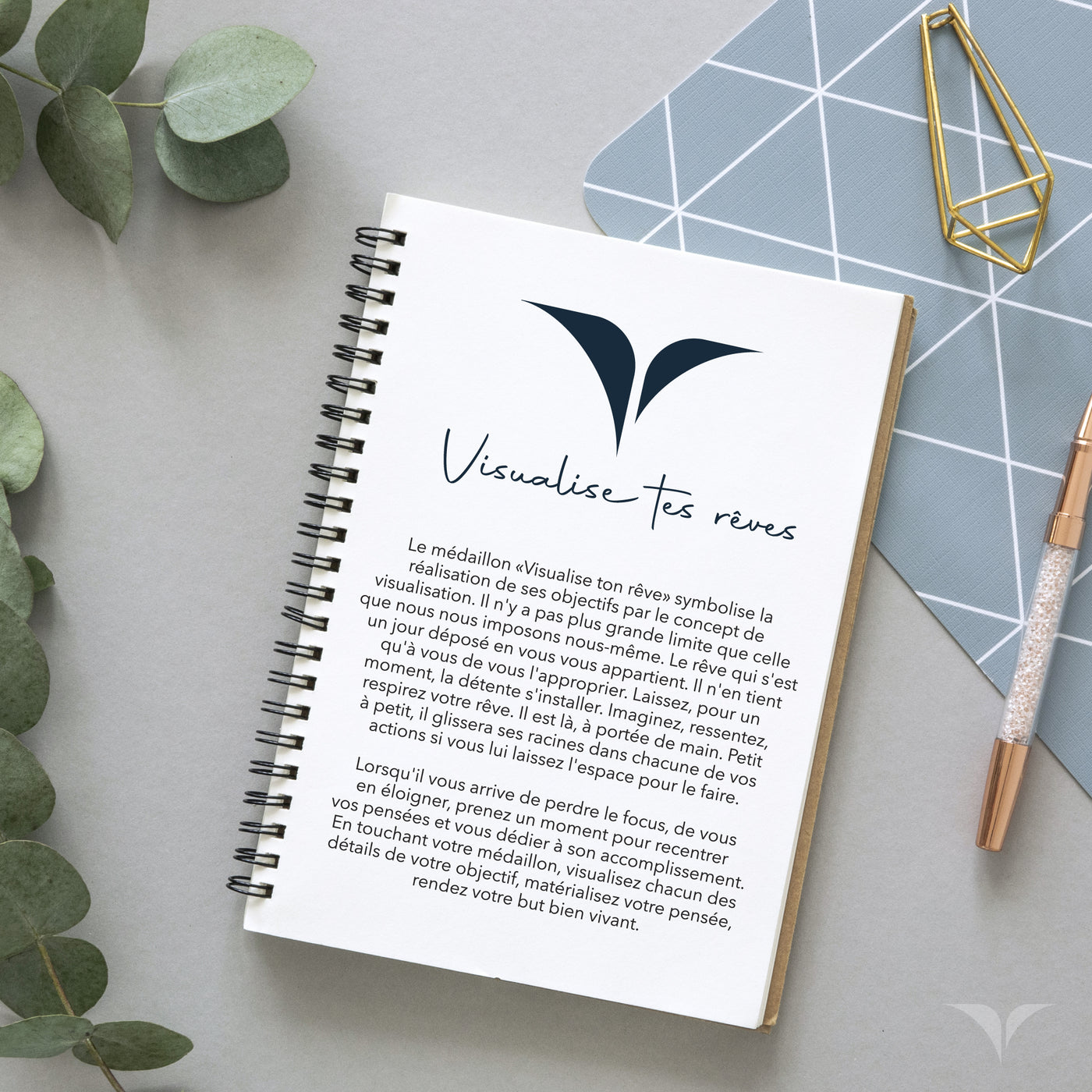 Médaillon "Visualise ton rêve"